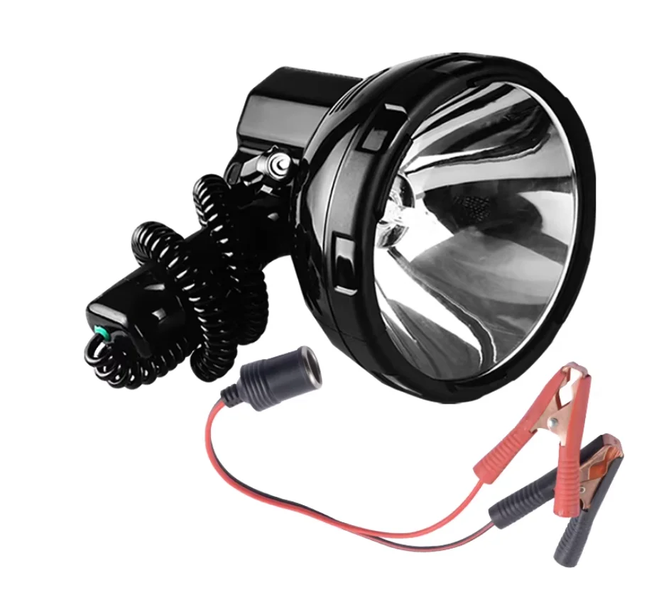 12V 24V 100W 220W Handheld Waterproof Outdoor Marine Xenon Searchlights Light Long Shots HID Automotive Torch Light