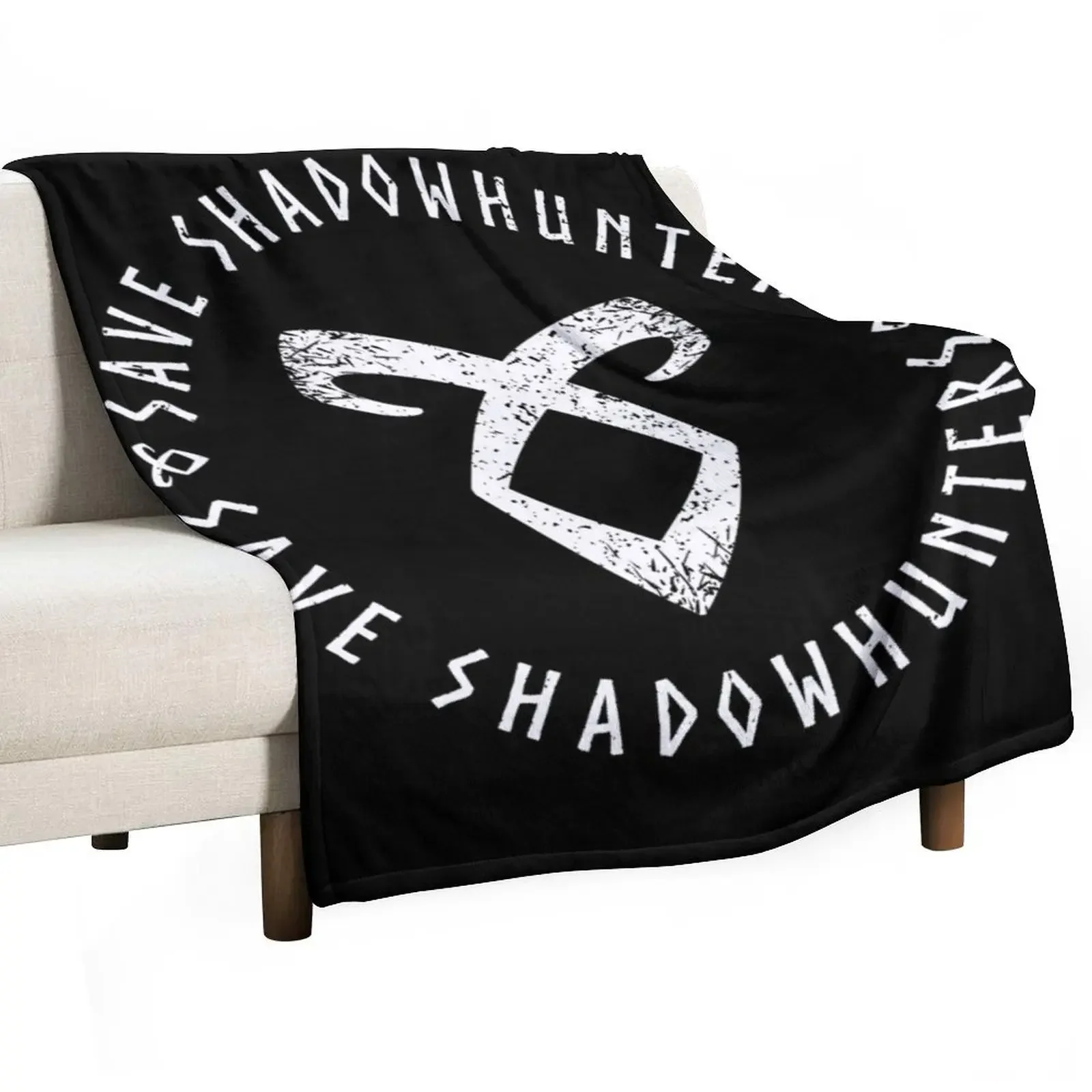 

Save Shadowhunters: angelic rune Throw Blanket Blankets For Sofas Soft Beds Picnic Plush Blankets