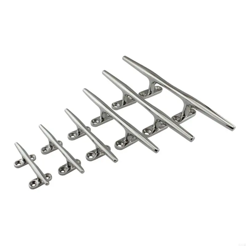 

6XDB Dock Cleats: 316 Stainless Steel 4, 5, 6, 8, 10, 12 Inch Perfect for Boat Docks or Marine Decor