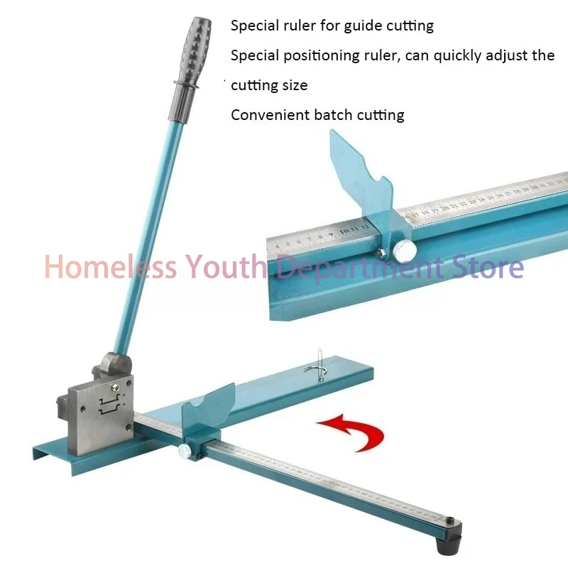 Guide Rail Cutter DIN Rail Cutter DC-35 with Ruler for Easy Measuring DIN Rail Cutting Tool