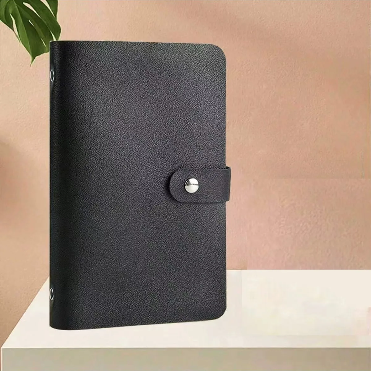 1 Kassenbuch-Notizbuch mit 50 losemblattigen Seiten – Fasst 100 Umschläge, Sparbuch, Banknotenalbum, Brieftaschenalbum, Bargeld-Sammelalbum, Münzorganizer, Fotokartenhalter, multifunktionale Aufbewahrungstasche, Geldbi – Detail 7