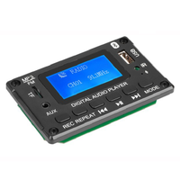 ABSQ-Enhanced Car Audio Bluetooth MP3 Decoder With LCD, FM Radio, Auxiliary Input And USB Module For Speakers