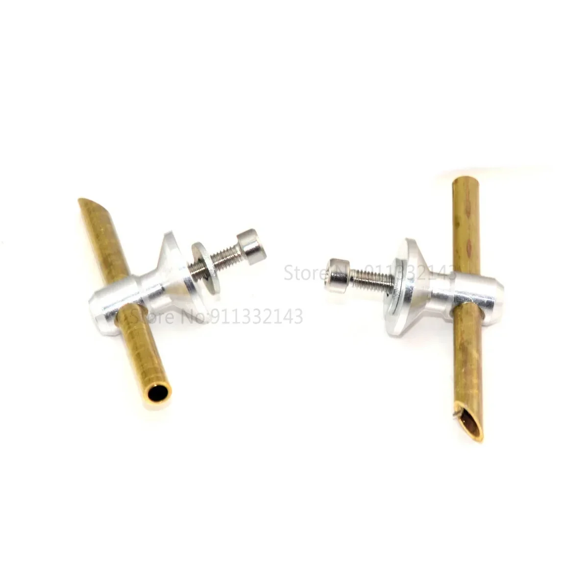 2Pcs RC Boat Inlet Wiper Water-cooled Inlet Nozzle CNC Base Brushless Water Cooling Spare Parts For RC Boat