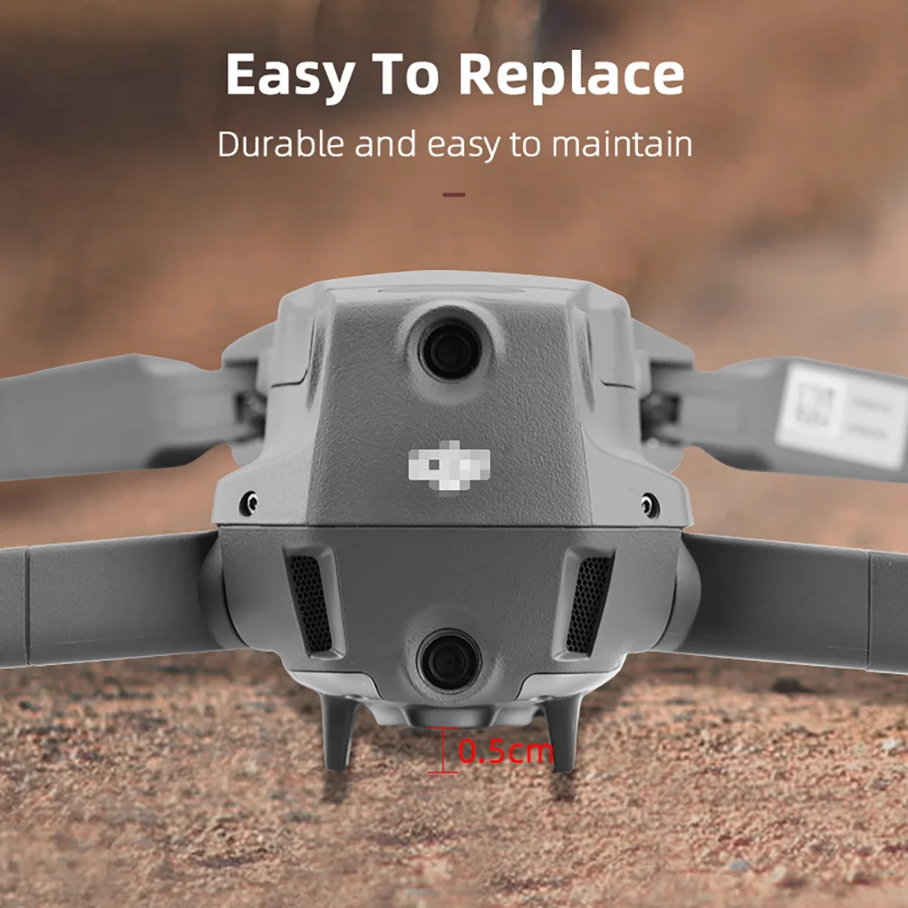 Coque inférieure de Drone, train d'atterrissage pour Zoom 2 Pro, tampon de Protection mat Durable, antidérapant, pièce de rechange pour quadrirotor, télécommande