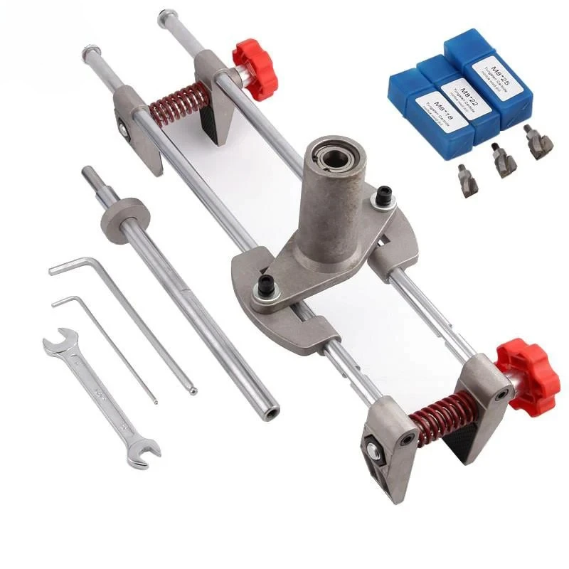 1pc Wood door locksmith special wooden door opener hole machine rapid positioning of the board perforator