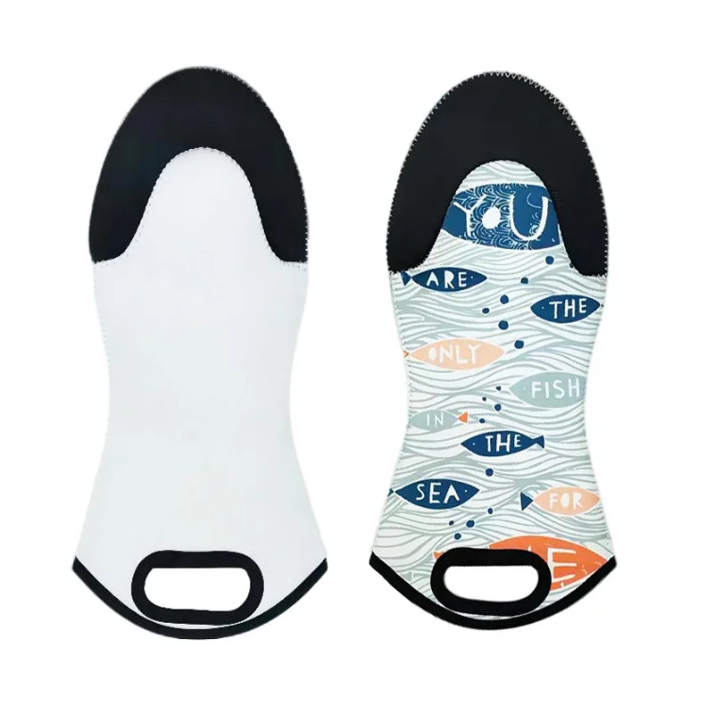 2Pcs Sublimation Blank Neoprene Heat Insulation Gloves DIY Heat Transfer Thermal Protective Gloves
