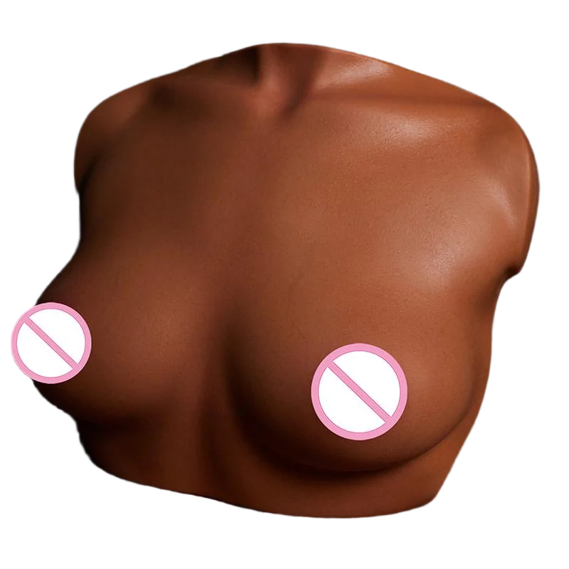 MIVM Realistic Sex Doll Male Masturbator with Real Breasts Torso Masturbation Toy Love Doll Adult Breast Silicone Model xxx