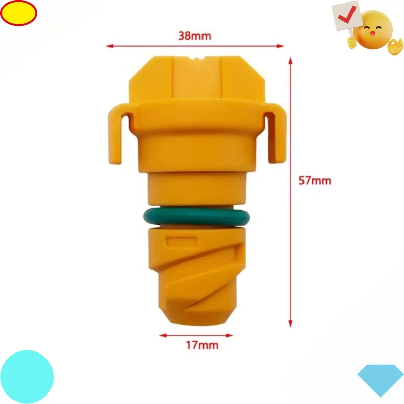 2PCS KX6Z6730B BC3Z‑6730‑A Oil Pan Drain Plug Screw, Engine Oil Sump Bolt for Ford Raptor Mustang Explorer Lincoln Navigator