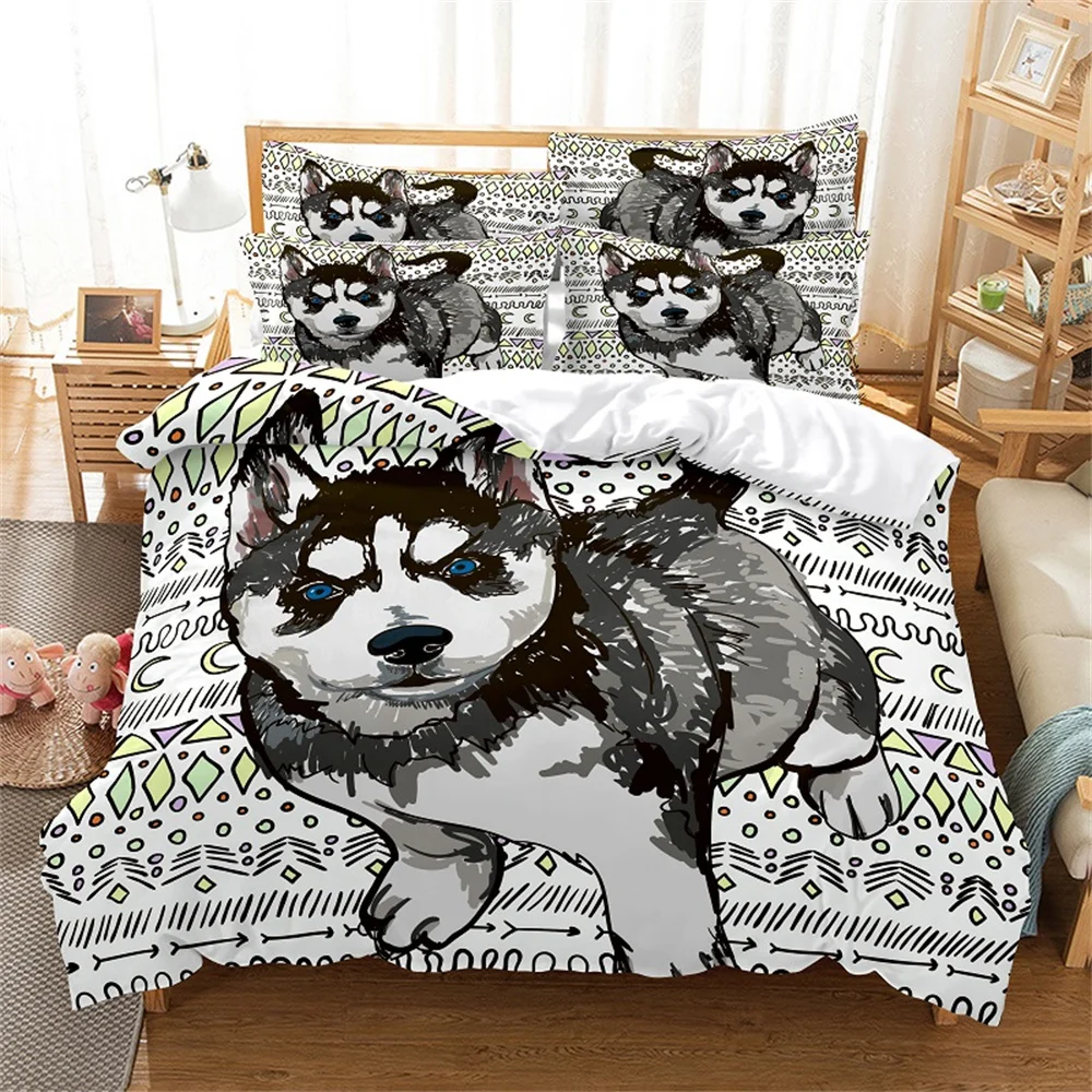 

Graffiti Fashion Bedding Set 2/3pcs 3D Digital Printing Duvet Cover Sets 1 Quilt Cover + 1/2 Pillowcases US/EU/AU Size