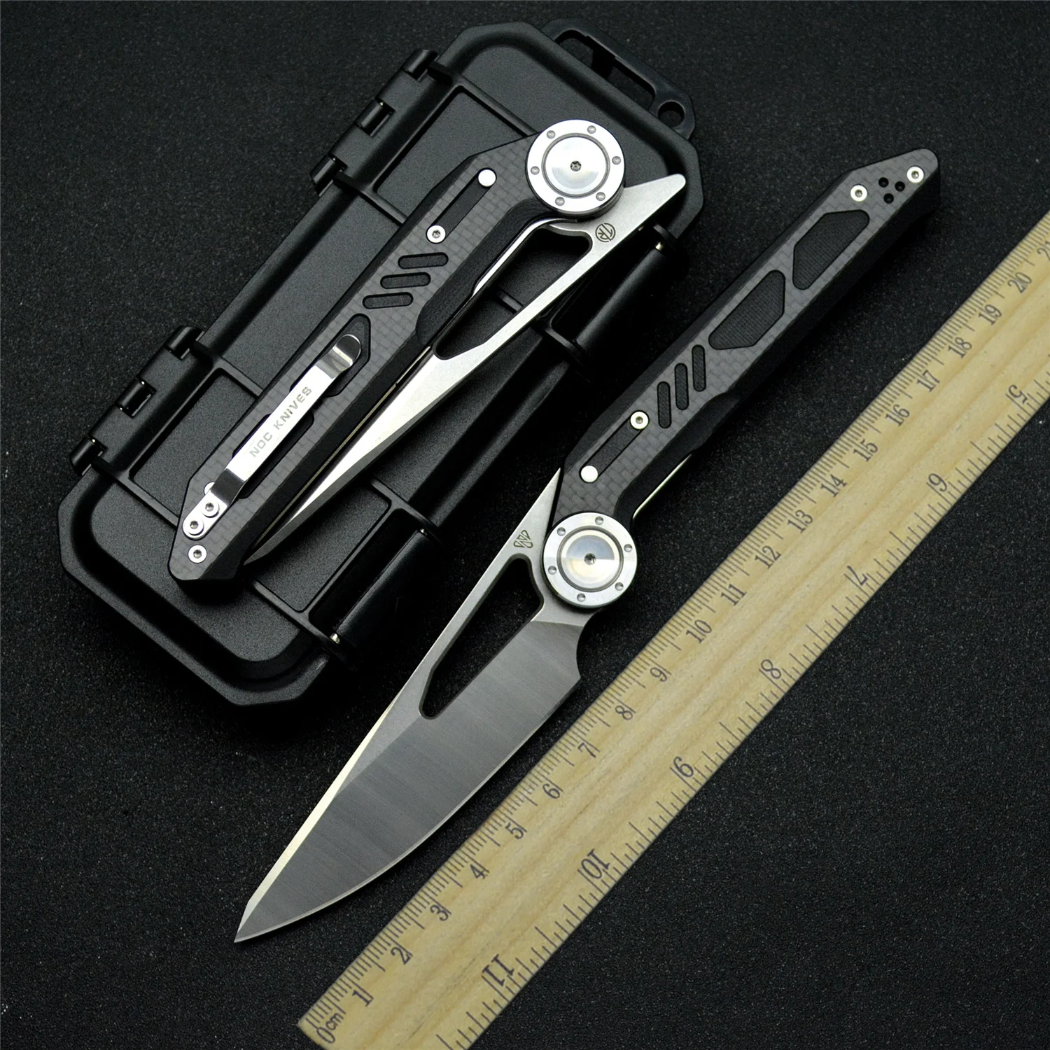 NOC DG04 Folding Knife 440C Blade G10 Handle Tactical Camping Outdoor Fishing Hunting Rescue Kitchen EDC Sharp Defensive Tools