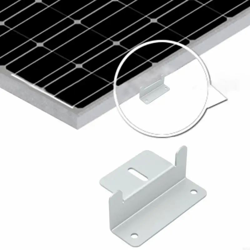 B95A 4 PCS Lekkie Wsporniki Zestaw Solarnych kształcie Solarnym Zestaw Solar Panelu Słoneczny Uchwyt Słoneczny dla RV, dach,