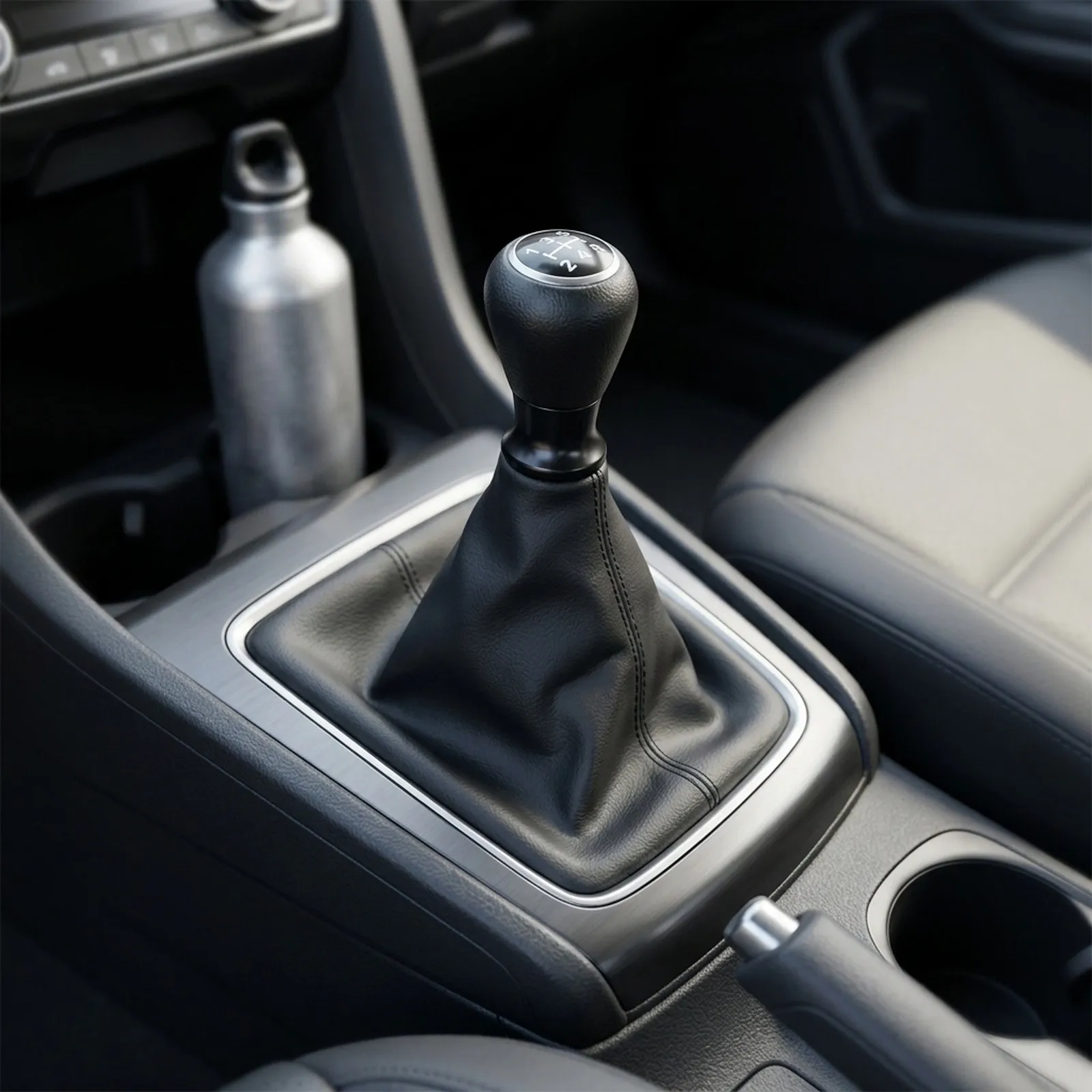 Elevate Your Driving Experience with this Comfortable Leather Gear Knob for 206 406 Smooth Shifting Assured Elevate
