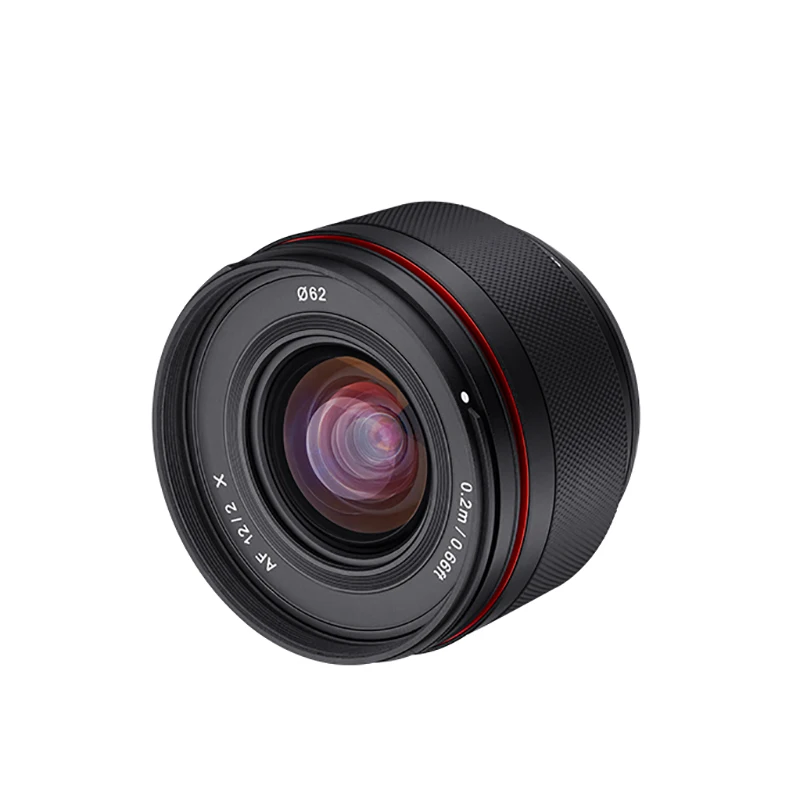 Imagem -02 - Lente Grande Angular Samyang-af Lente para Câmera Sony e Fuji x Mount a7 a9 a7 iv A7iii A6600 A7r3 Xt3 Xt04 X-t10 X-pro 12 Milímetros