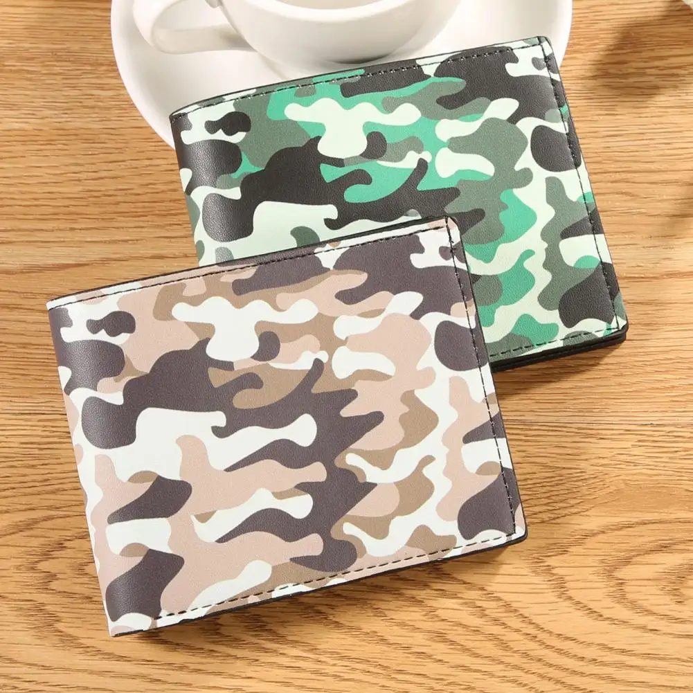 multiple-card-slots-wallet-men's-camouflage-slim-card-wallet-with-id-window-bifold-short-wallet-with-multiple-card-for-husband