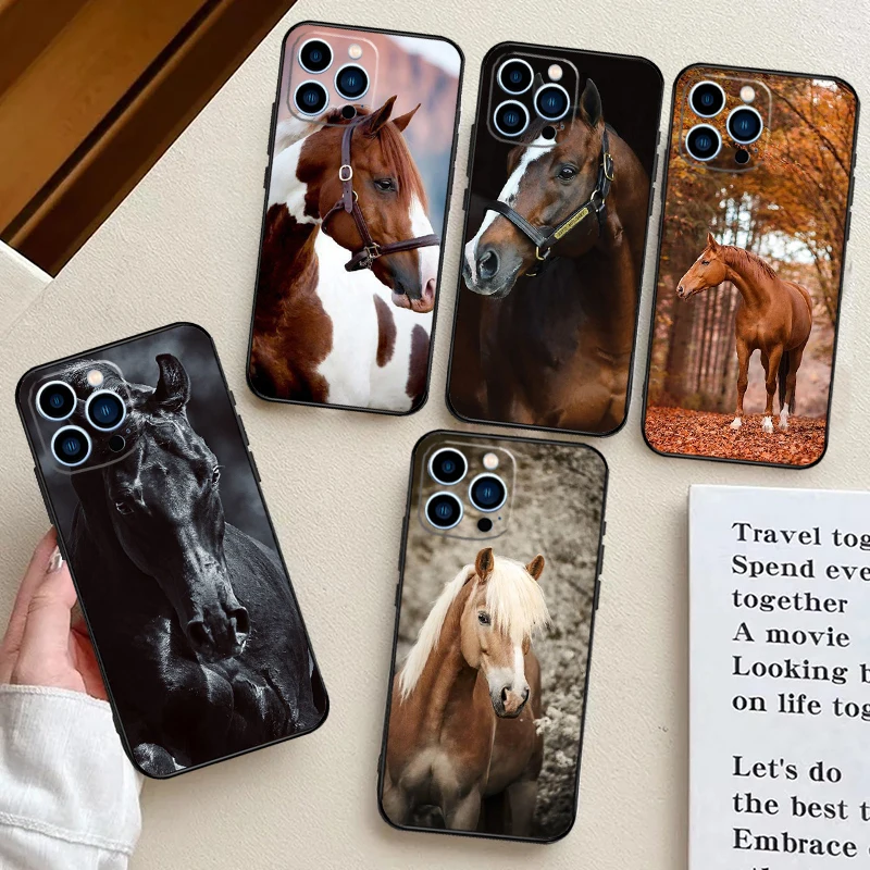 Animal Steed Horse Case For Samsung Galaxy M53 M33 M15 M20 M51 M31 M21 M35 M16 M36 M56 M32 M22 M55 M14 M34 M54