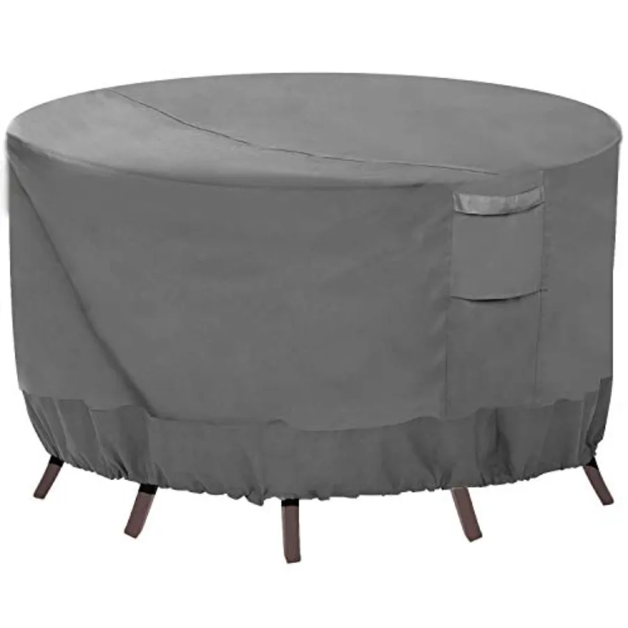 

Чехлы для садовой мебели Vaie nd Patio Furnie, 100% водонепроницаемые, для уличных стульев, защита от выцветания, УФ-стойкие, диаметр 84 дюйма (213 см) x 2.