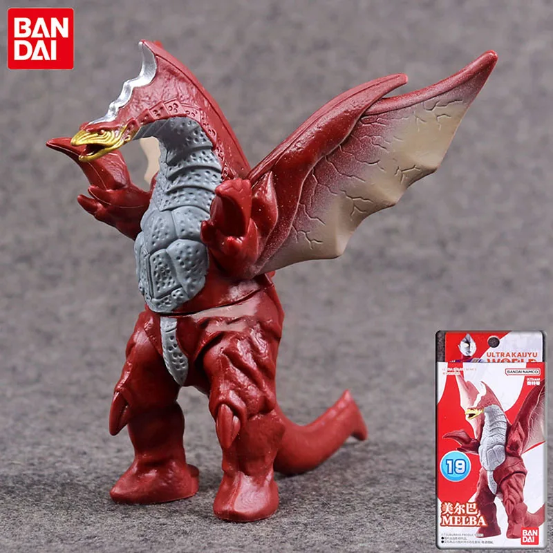 Modelo de Plástico Original de Bandai, Ultraman Monster Melba, Kit de Modelo con Articulaciones Móviles, Juguete Coleccionable, Regalo
