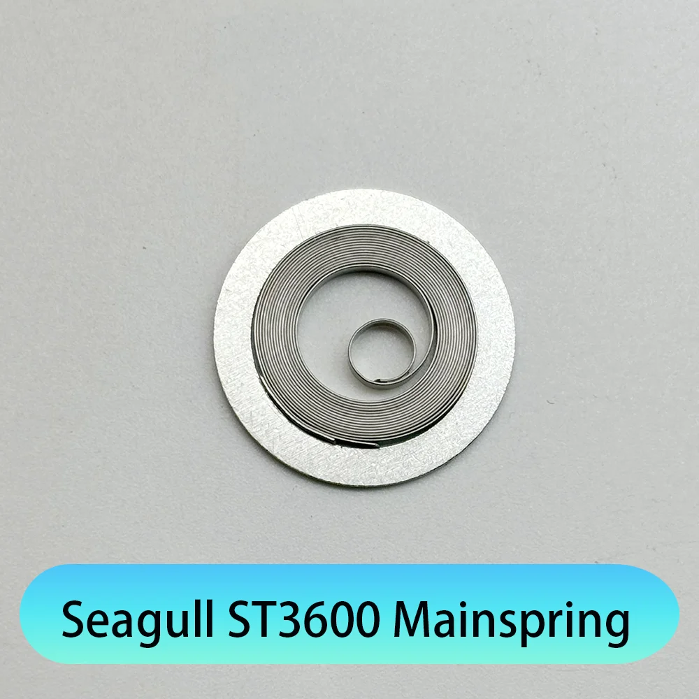 

Watch Accessories Mainspring Suitable for Seagull ST3600 ST36 Movement Manual Winding Mechanical Movement Clockwork