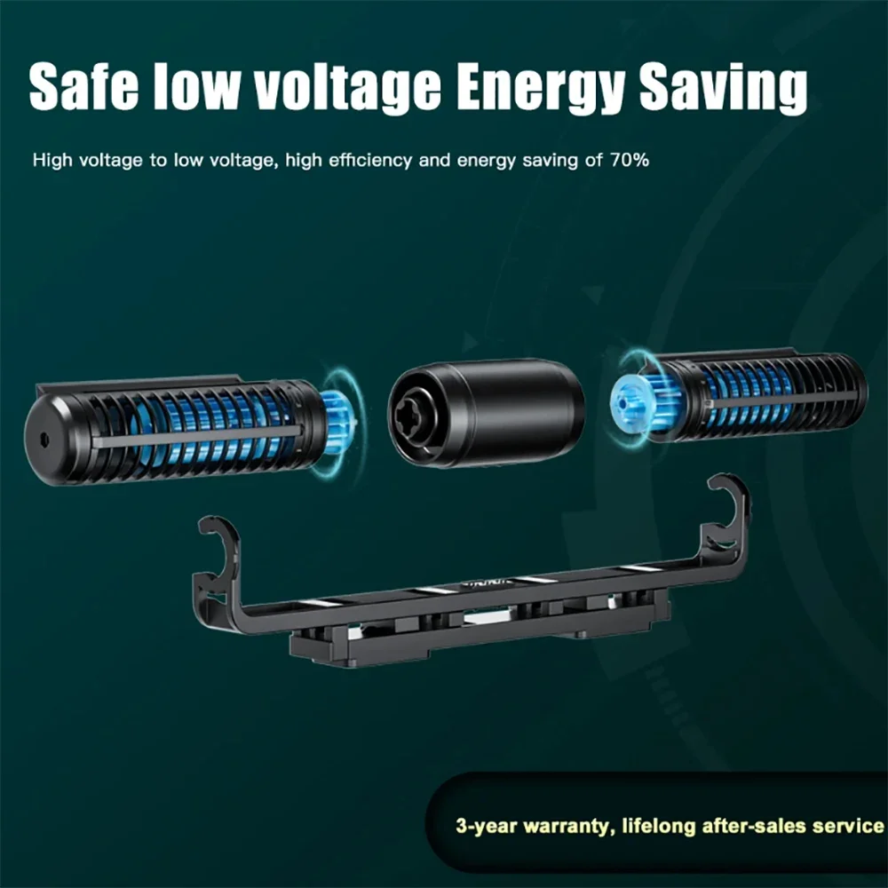 For Jebao 2023 New Cross-flow Pump Remote WiFi Control Fish Tank Aquarium Water Pump ECP External LCD Controller Reef