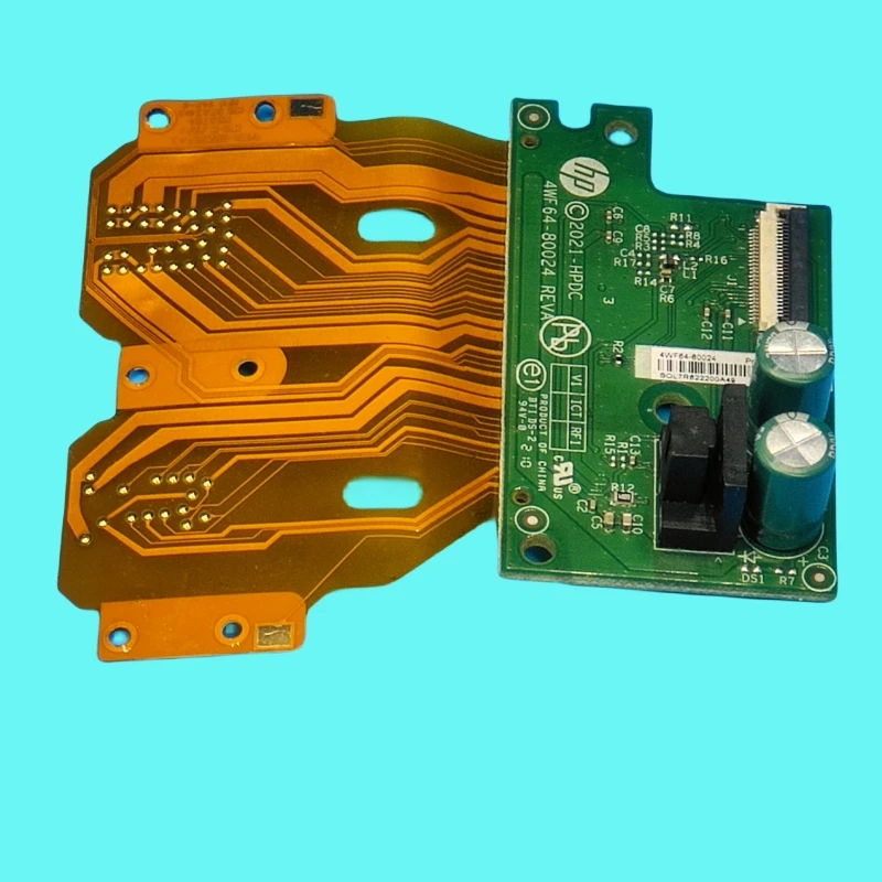 3PC Carriage Main Board X4E75A 3YP17A Printhead Cable For HP 670 720 750 798 755 672 675 678 728 790 6000 7000 7300 7600
