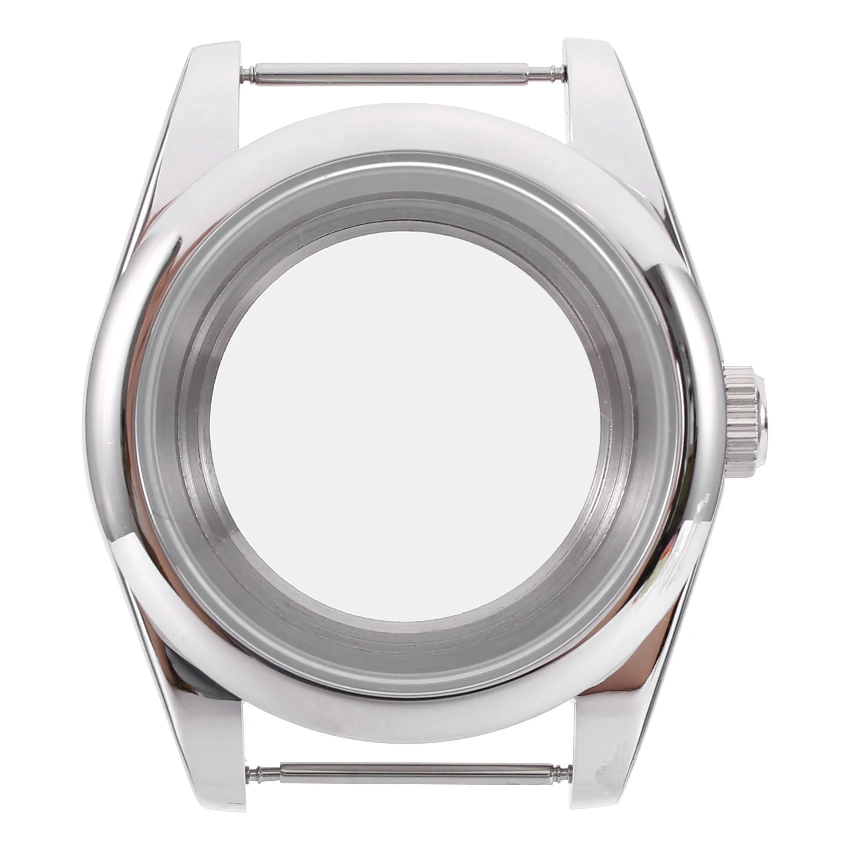 AEA7-39Mm Stainless Steel Polished Case Sapphire Glass Fit NH35/NH35A NH36/NH35A Movement
