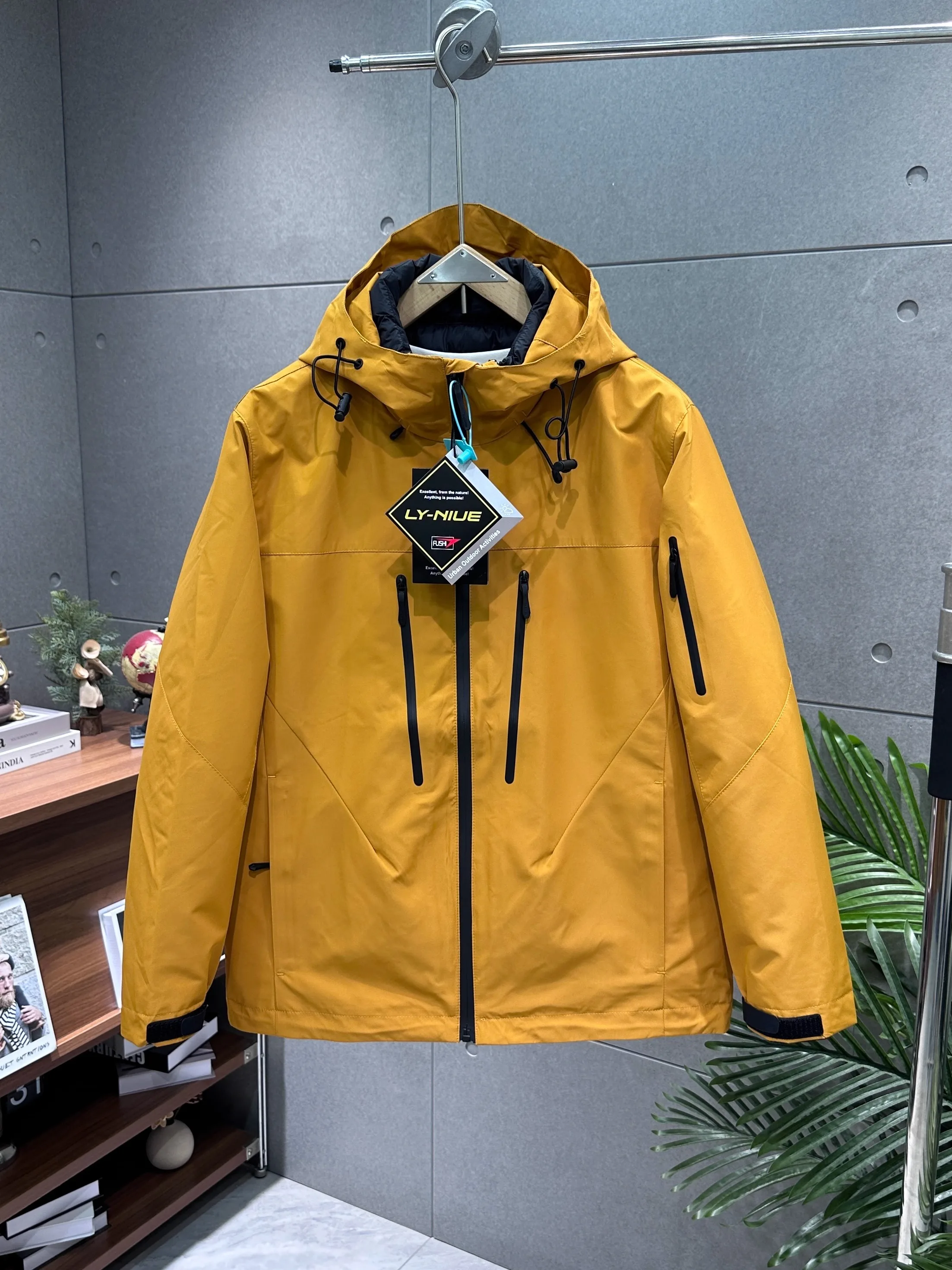 

Мужская пуховая куртка 3-в-1 SV7 Generation Du: зимнее пальто, водонепроницаемая, морозостойкая верхняя одежда для молодежи, для активного отдыха