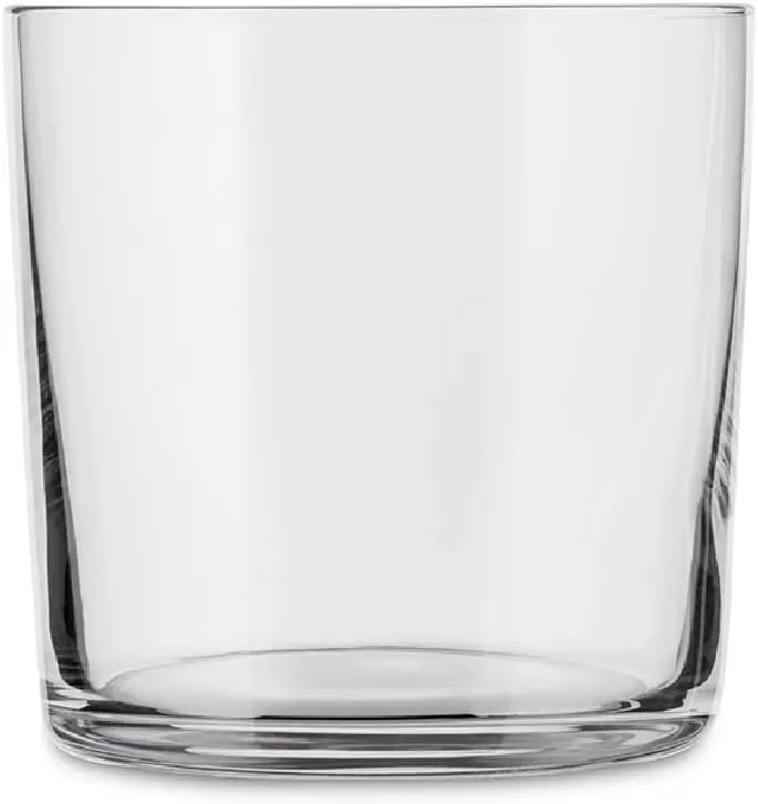 

4-Pack 3.25" Small Glass Water Tumblers – Crystalline Glass Beverage Cups for Juice, Shots, Kids