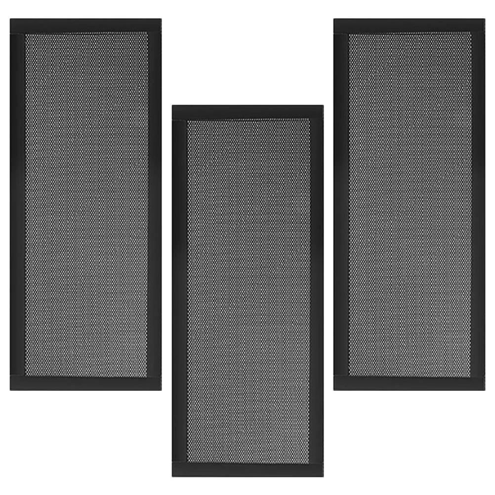 

3pcs Magnetic Vent Covers Floor Wall Air Vent Deflector Reusable Ventilating Covers Small Mesh Hole For Home Office Store
