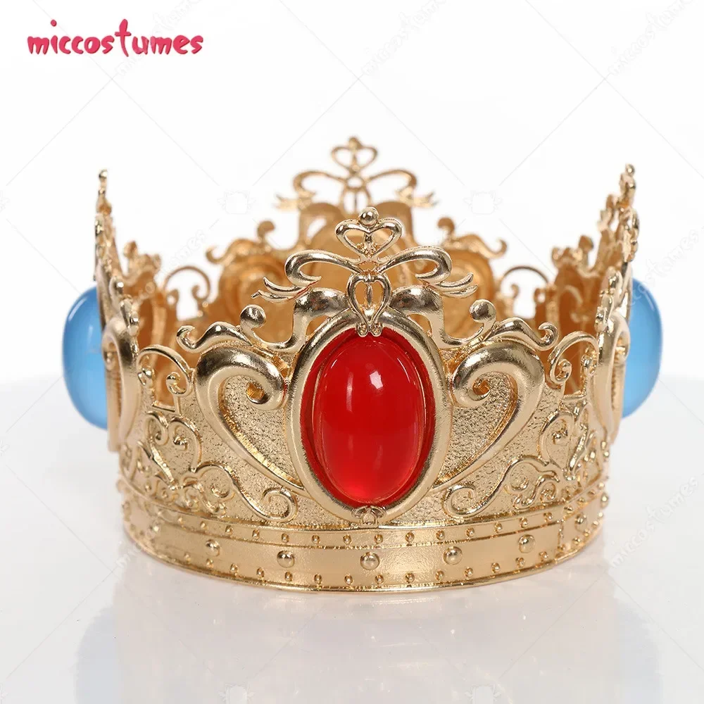 

In Stock Miccostumes Peach Metal Crown Cosplay Accessory Princess Crown for Princess Cosplay Costume