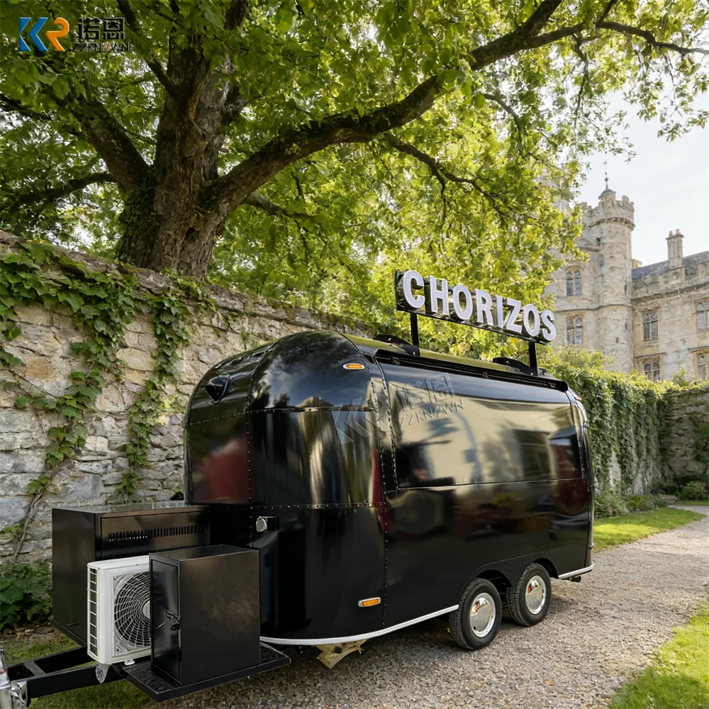 

Customized Portable Food Truck Trailer Commercial Burger Truck Street Mobile Fast Food Truck Fully Equipped