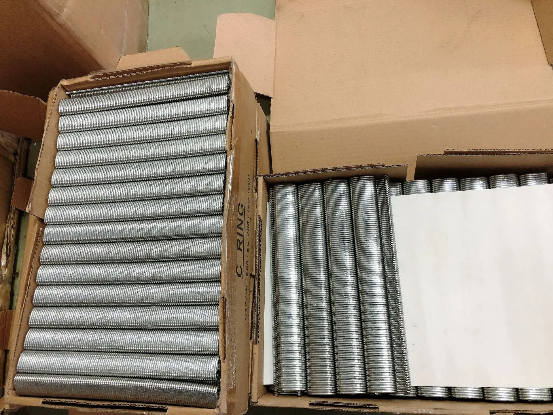 Imagem -06 - Pregos de Encadernação do Assento de Carro C-tipo Pregos do Anel Ferro Galvanizado Sc7e Sc760c Sc760b C17 C24 10000 Pcs 18000 Pcs