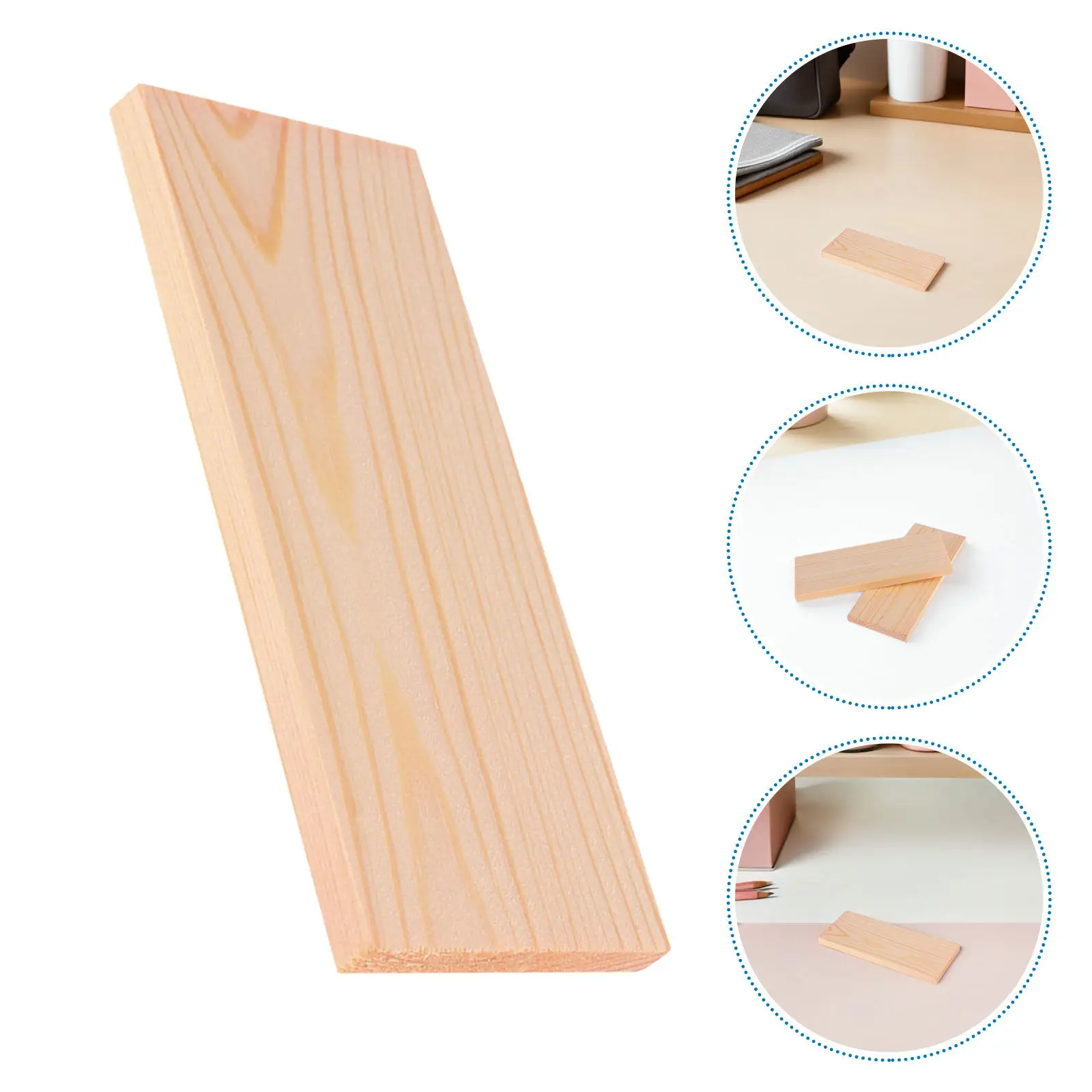

20Pcs Unfinished Pine Wood Boards Rectangle Smooth Surface Craft Planks for DIY Painting Carving Woodburning Projects
