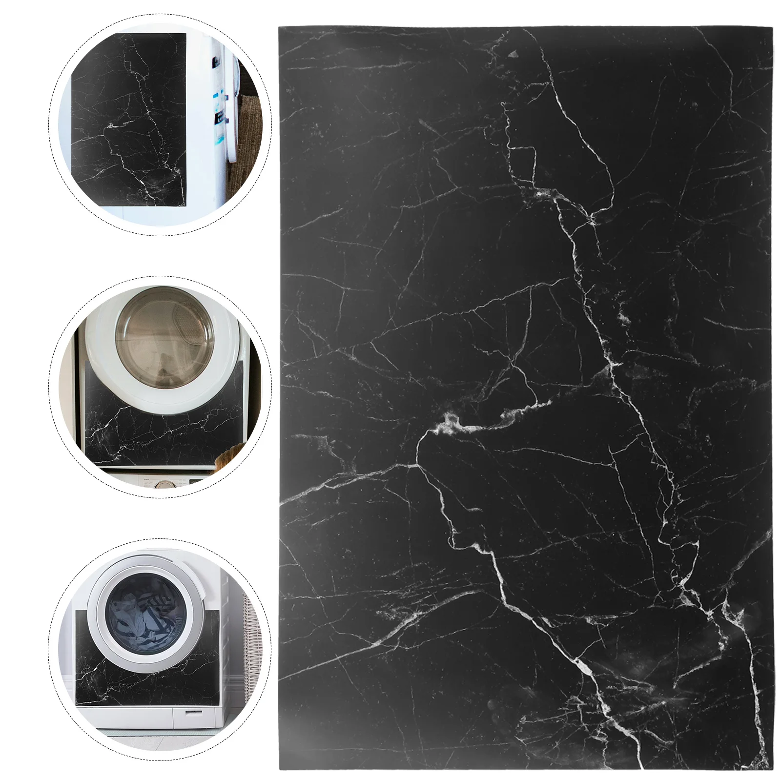 

Retro Style 57X87Cm Dishwasher Fridge Wraps Durable Peel And Stick Refrigerator Cover Decorative Appliance Sticker
