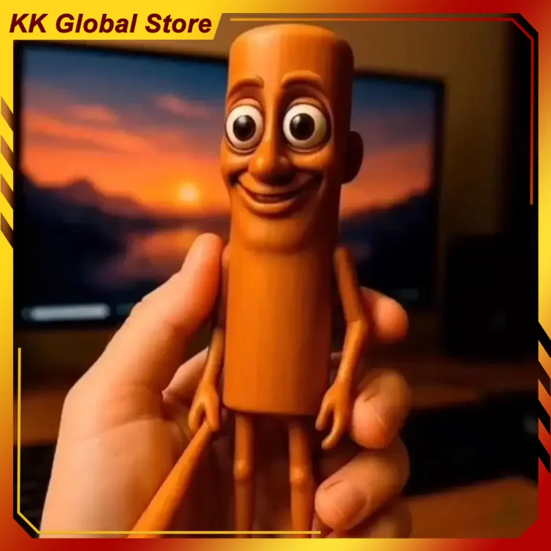 

Tung Tung Sahur Brainrot Wooden Stick Creative Tralalelo Tralala Shimpanzini Bananini Anime Figure Peripheral Model Gifts Toys