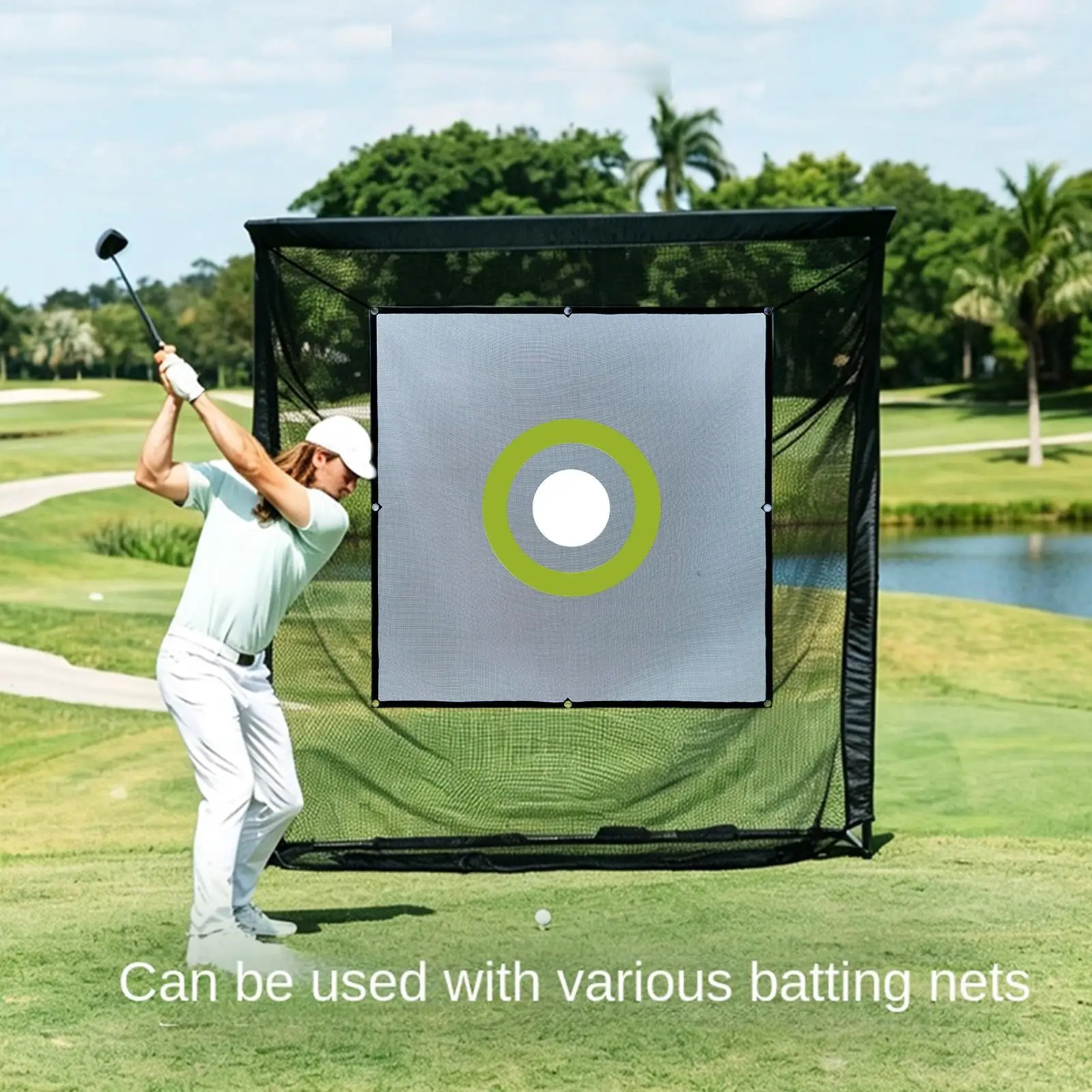 Golf Strike Cloth Practice Mat Target Balls for Silent Multi functional Target Cloth Lightweight Foldable for Push Rod Training