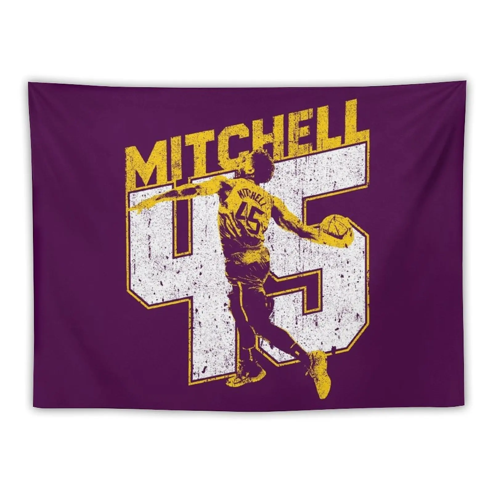 Donovan Mitchell Tapestry Bedroom Decor Aesthetic Room Decor Korean Style Wall Carpet Room Aesthetic Tapestry