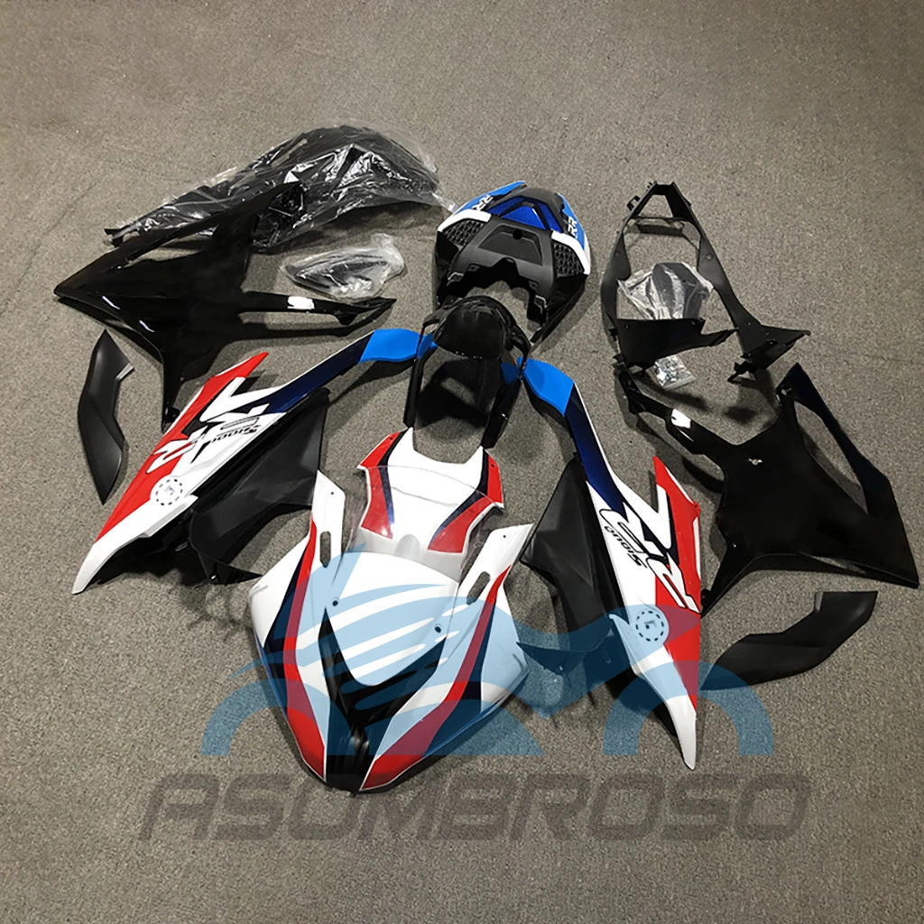 For BMW S1000RR 2019 2020 2021 Injection Fairings Set S 1000RR 19 20 21 Cowling Injection Bodywork Fairing Kit