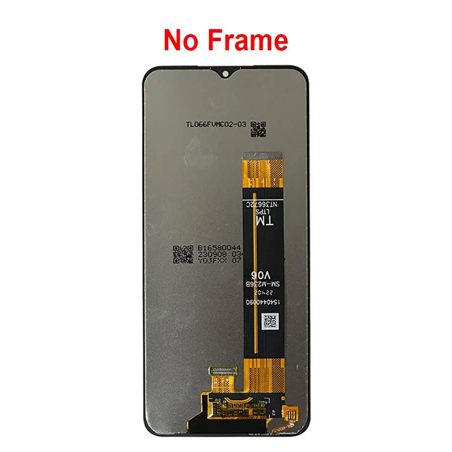 6.6\'\' Screen For Samsung Galaxy M23 M236B SM-M236L LCD Display With Frame Touch Panel Digital For Samsung M23 Screen Replacement