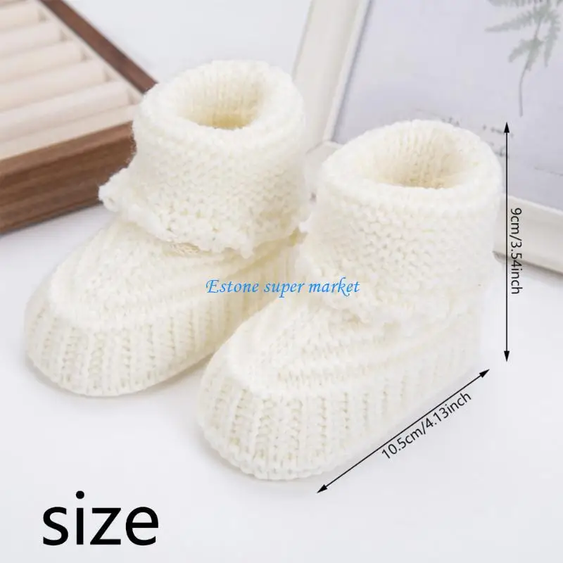 090B newborns  Baby Booties Soft Knit First Walkers Stylish & Simple Designs Soft Baby Booties Comfortable Wear for Boy & Girls