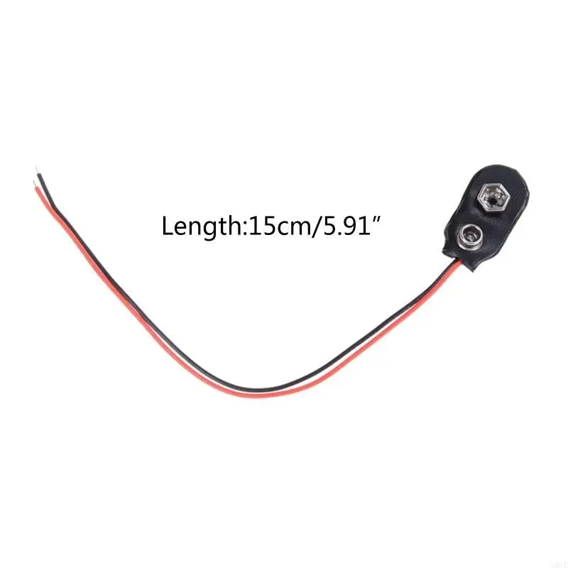 G8TC 9V เชื่อมต่อคลิปแบตเตอรี่ I-type 9 แบตเตอรี่คลิปแบตเตอรี่ขั้วต่อหัวเข็มขัดขั้วต่อหัวเข็มขัดพลาสติกแบบหัวเข็มขัด (10