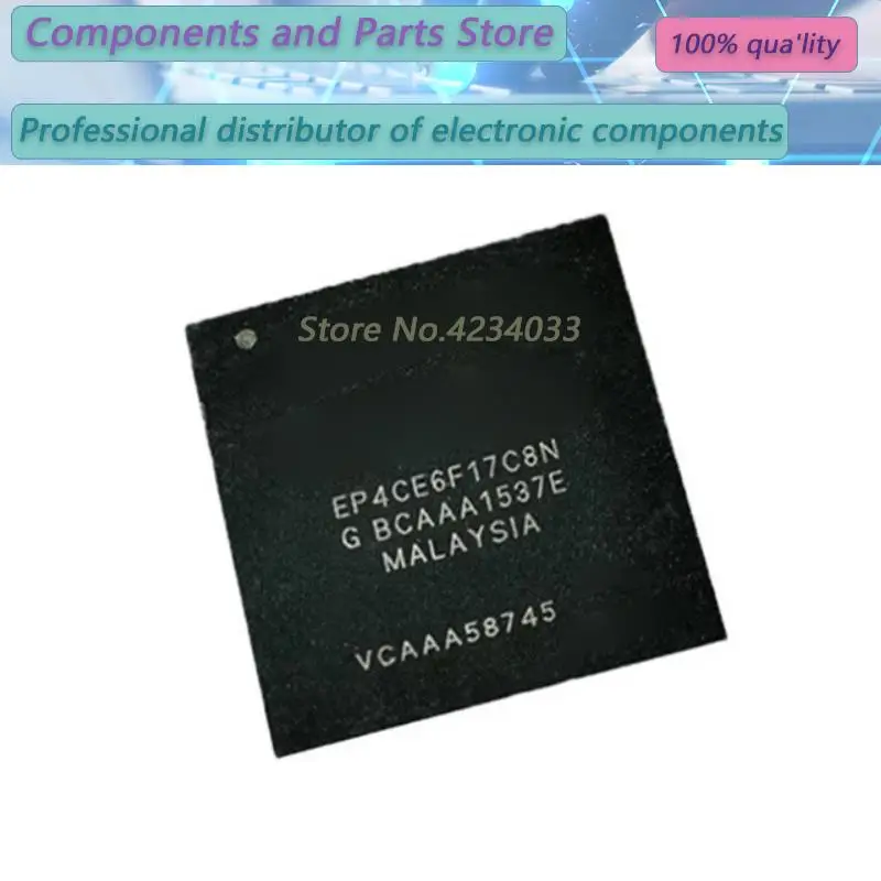 1PCS EP4CE6F17C8N  EP4CE6F17C8  EP4CE6F17  FBGA-256  NEW100%  EP4C E6F17C8N
