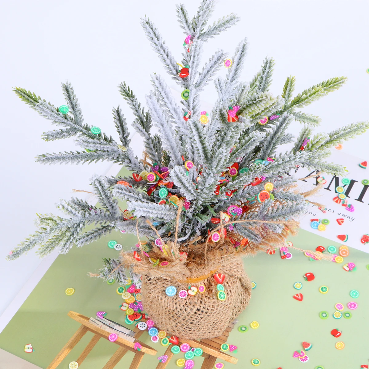 

1000 шт. красочные мягкие глиняные ломтики полимерной глины, декор для дизайна ногтей, украшения «сделай сам», маникюрный инструмент, аксессуары для красоты ногтей