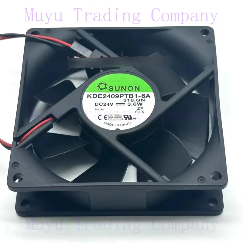 FOR SUNON KD2409PTB1-6 DC 24V 3.6W 92x92x25mm 2-wire Server Cooling  Fan