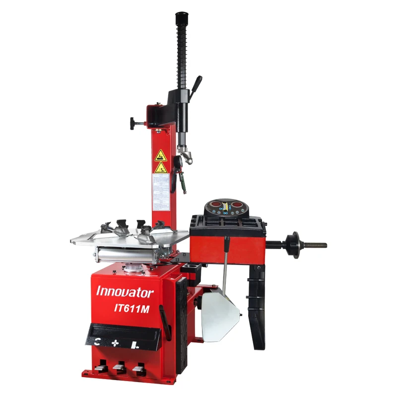 Tire Changer And Balancer Combo Balance Tire Machine Balancing Tyre Dismount Mounter Opener Car Service Station Equipment