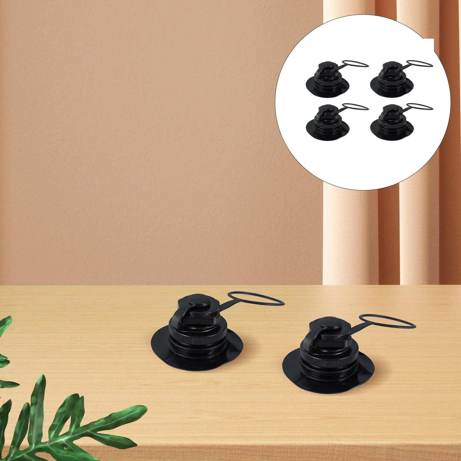

4 pcs TPU Air Valves Spiral Boat Plug Nozzles for Inflatable Mattresses Sofas Pools Water Beds Floating Rows Pillows Swimming