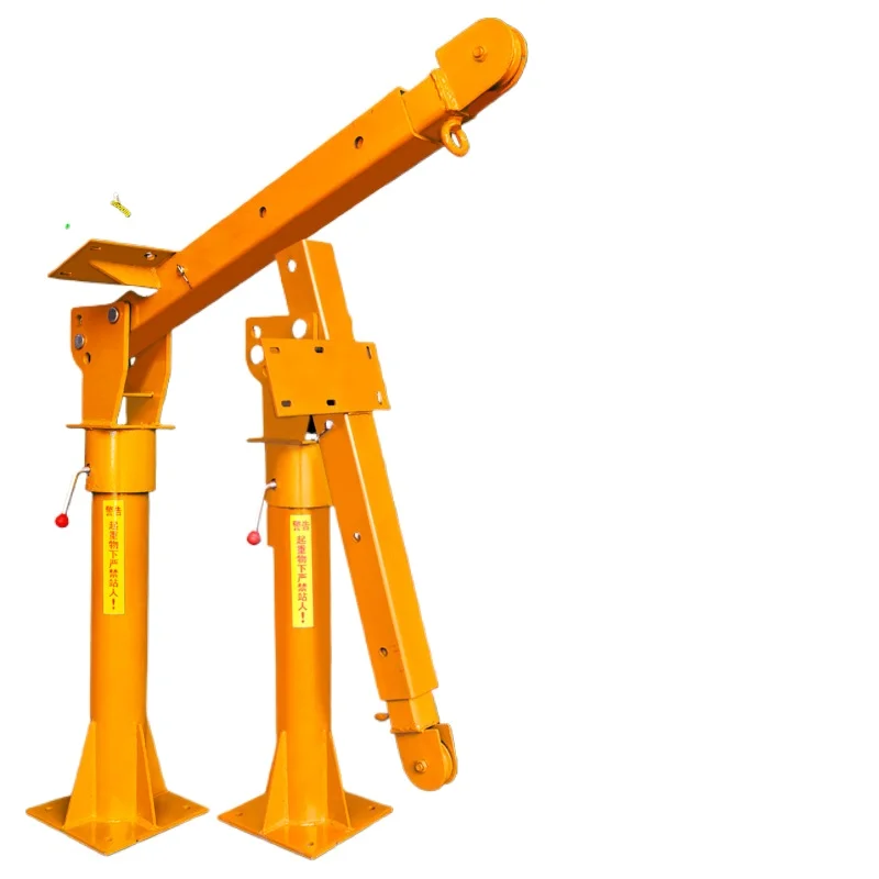 custom.Car Crane Truck New Construction Hoist Home Use Lifting Capacity 10m 500kg-1000kg 300kg-600kg Steel Wi