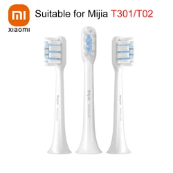 Original Replacement Tooth Brush Heads for  Xiaomi Mijia T301/ T302 Sonic Electric Toothbrush Spare Heads