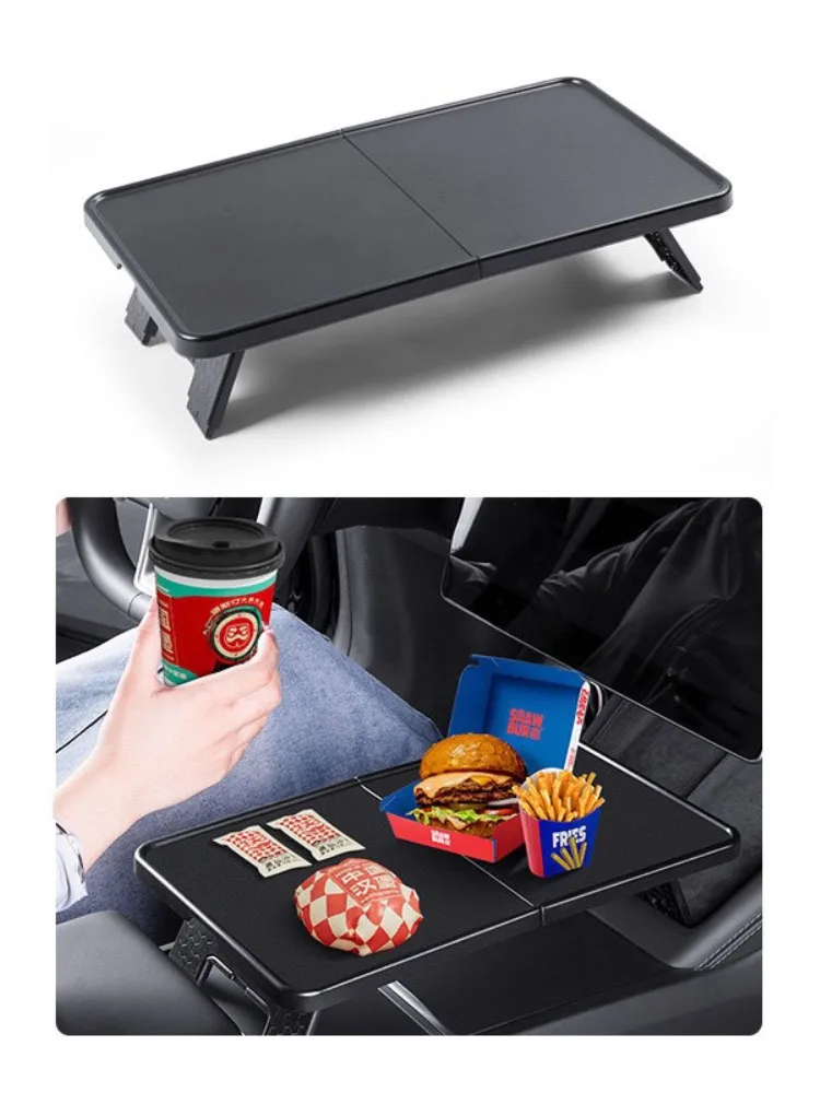 For Tesla New Model YL/3/Y Juniper Folding central control small table board Dining Plate Bin car Accessories