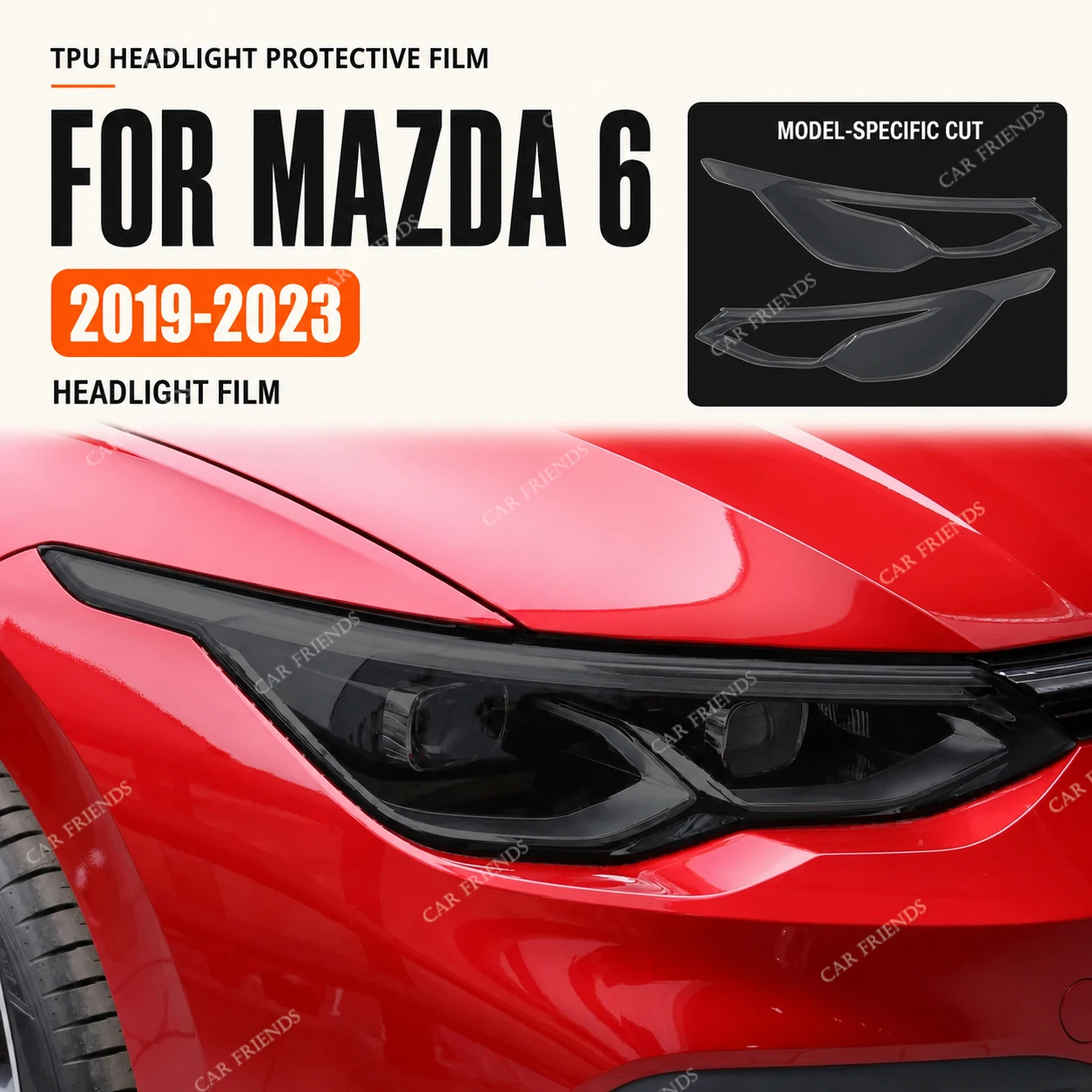 フォルクスワーゲン-ゴルフ-8-mk8-gti-rライン-2020-2021用-カスタムフィットプレカットtpuヘッドライト、テールライト、フォグライト保護フィルム-スモークド