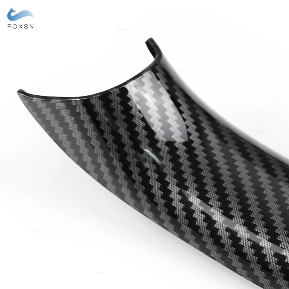 For BMW X3 X4 F25 F26 2010 2011 2012 2013 2014 2015 2016 Car Interior Door Handle Panel Pull Cover LHD/RHD Carbon Texture/Black view 5